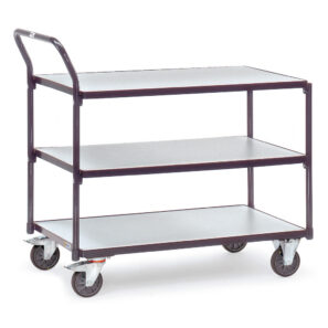 Chariot ESD à plateaux sans rebord 1850
