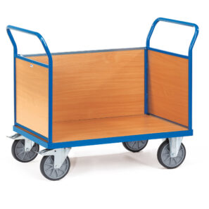 chariot avec ridelles en mélaminé  2531