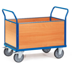 chariot avec ridelles en mélaminé 2552