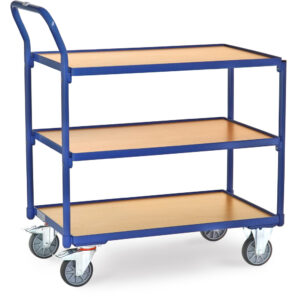 Chariot à étagères avec rebord 300Kg 2752