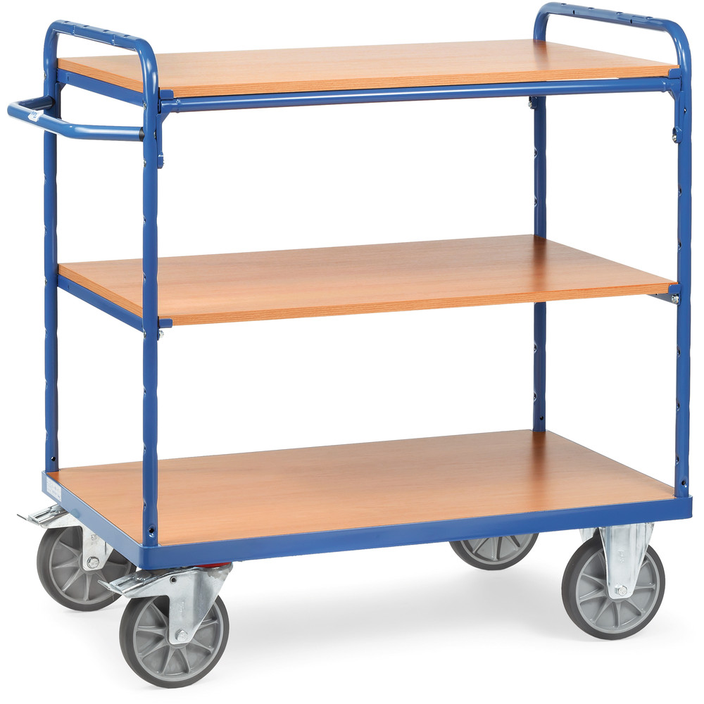Chariot plateaux superposés sans rebord 8100