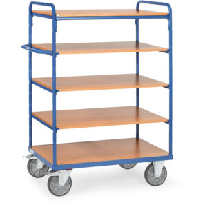 Chariot plateaux superposés sans rebord 8243