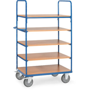 Chariot plateaux superposés sans rebord 8343