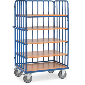 Chariot plateaux superposés sans rebord 8351-1