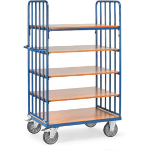 Chariot plateaux superposés sans rebord 8351