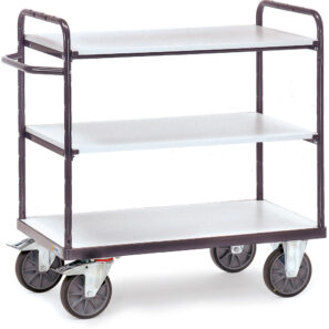 Chariot ESD hauts Sans rebord 9100