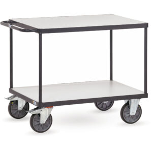 Chariot ESD à plateaux sans rebord 9400