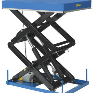 Table ACIER double ciseaux superposés SX-0.2-D-90X60-30/110