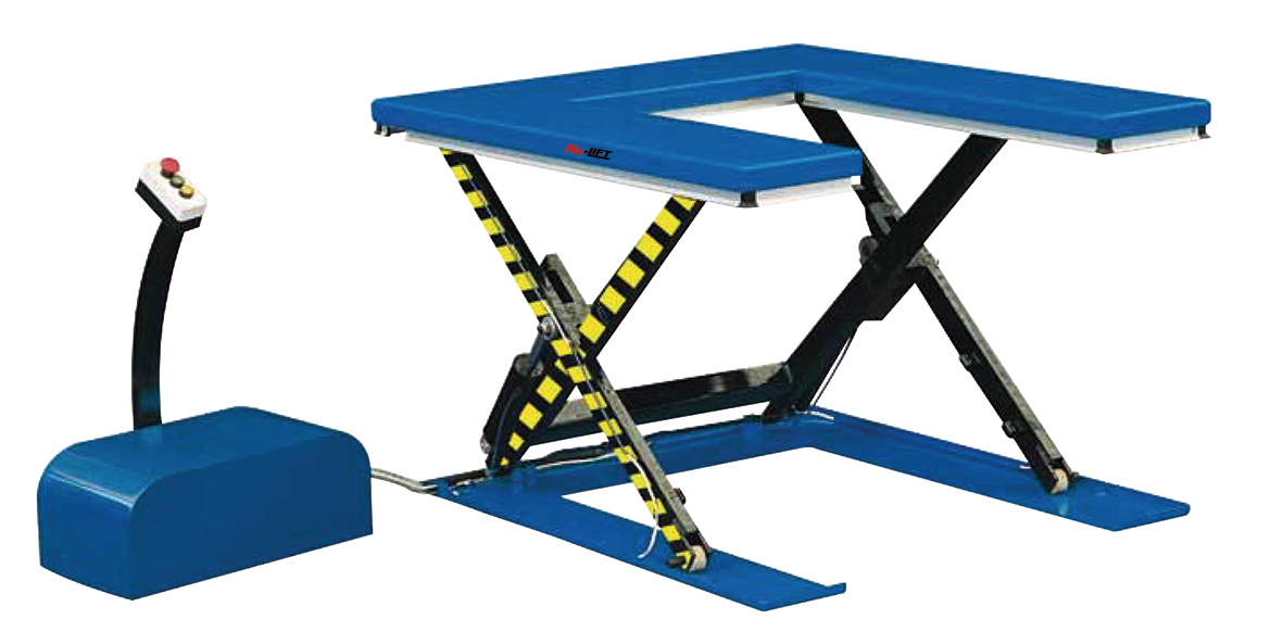 Table fixe extra plate plateau U - HU1000