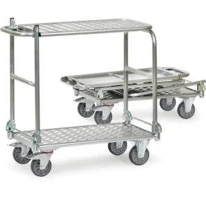 Chariot a dossier repliable en alu 1181