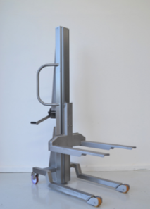 Gerbeur manuel ergonomique ML150 INOX à manivelle