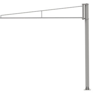 Potences sur fût triangulées légères porte-outil Inox (PFTLIN)