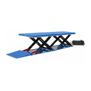 Table ACIER double ciseaux juxtaposés SLXD-3-240X100-10/75