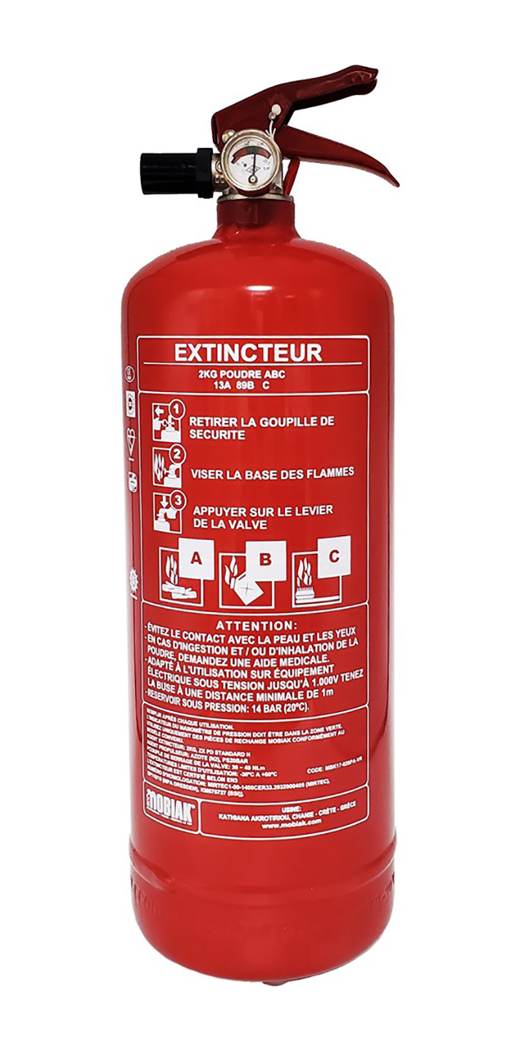 Extincteur 2 kg