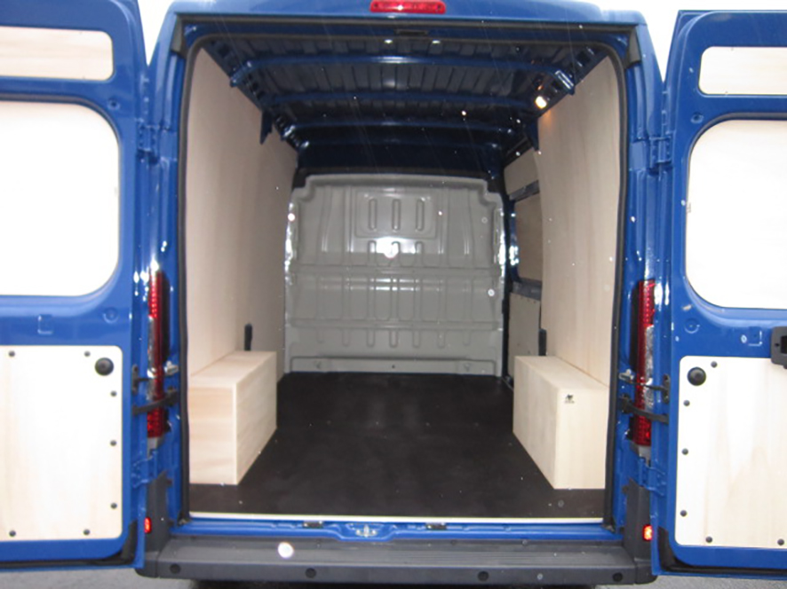 Kit habillage peuplier naturel sans plancher Boxer, Jumper, Ducato, Movano (L3) - AEPB821C