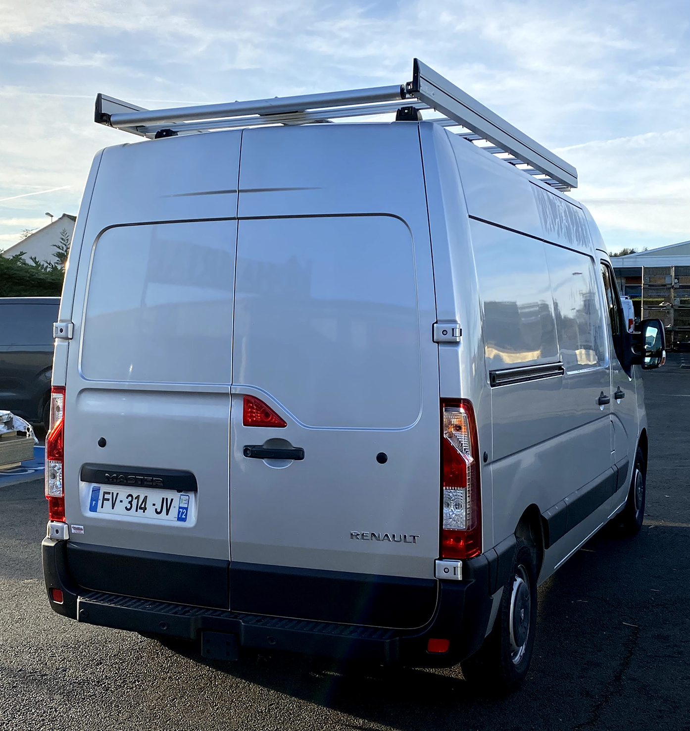 Galeries de toit aluminium - Master (L1H2)