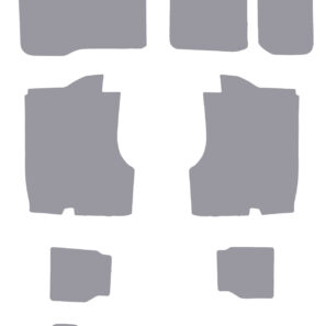Kit habillage complet en peuplier gris - Iveco daily 13,4 M3