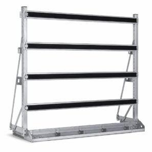 Porte verre interieur utilitaire lourd + L3H2 1800*3300 4 barres